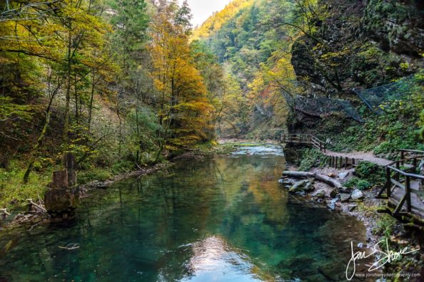 Canyon Rapids Bled Slovenia October