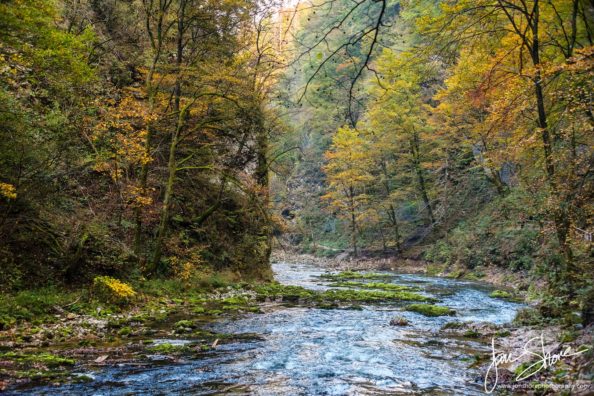 Canyon Rapids Bled Slovenia October