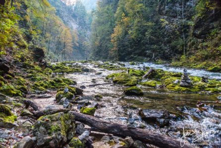 Canyon Rapids Bled Slovenia October