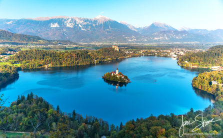 Lake Bled Slovenia October