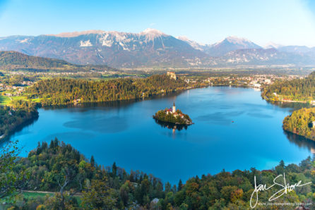 Lake Bled Slovenia October