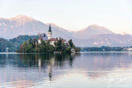 Lake Bled Slovenia October