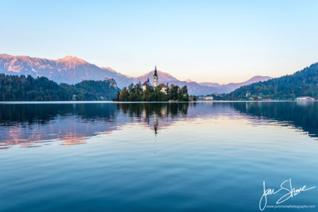 Lake Bled Slovenia October