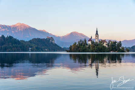 Lake Bled Slovenia October