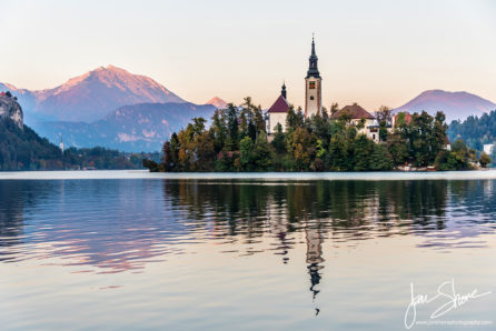 Lake Bled Slovenia October