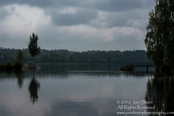 Island in the Daugava River, Latvia