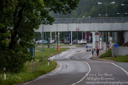 Estonian Russian border