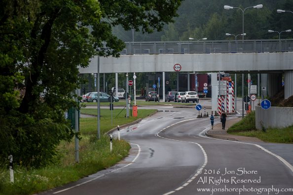 Estonian Russian border