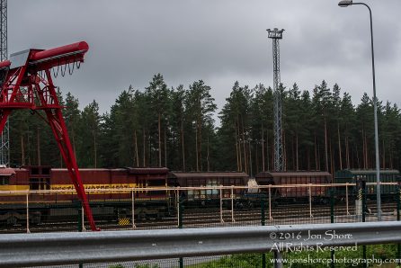 Estonian Russian border