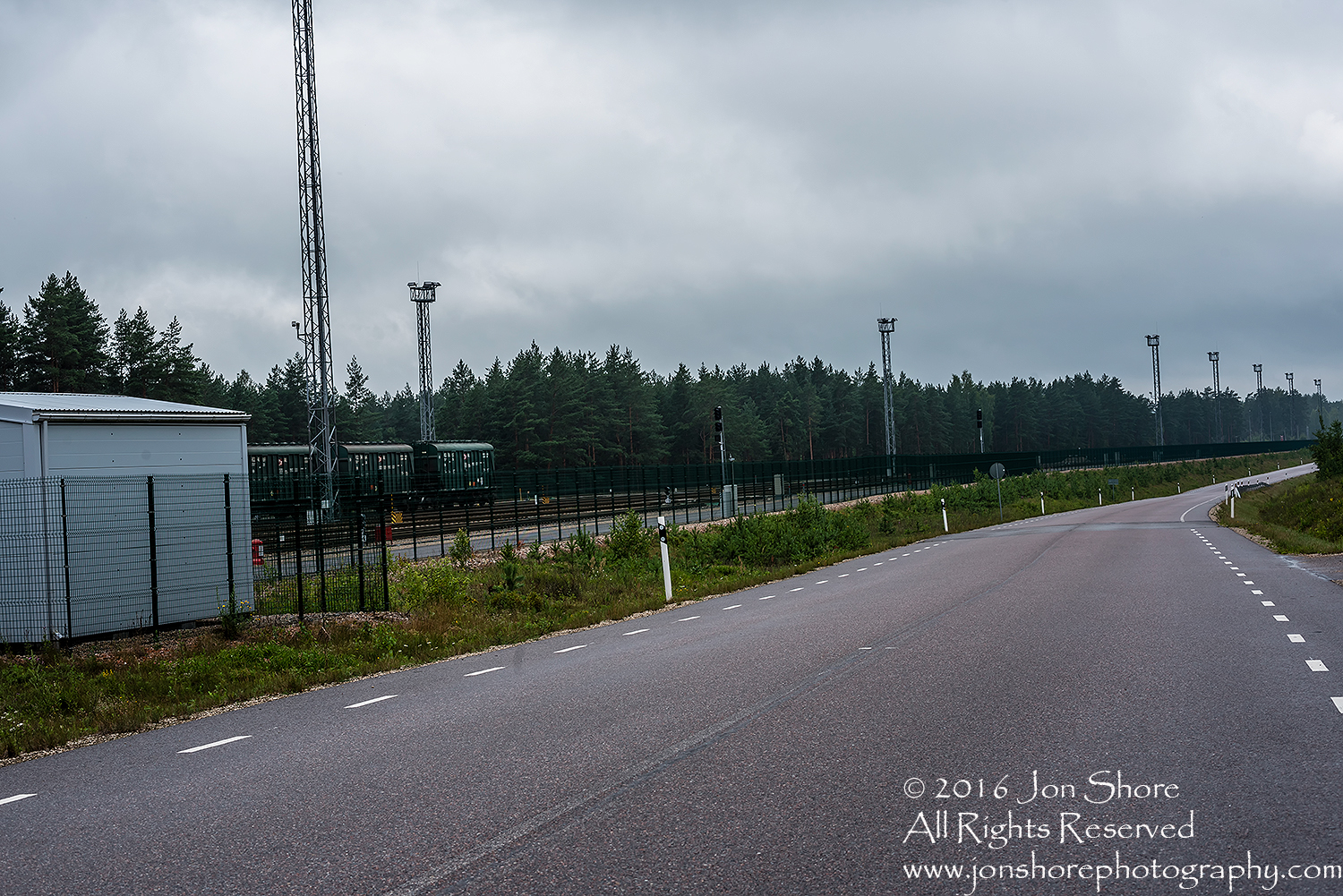 Estonian Russian border