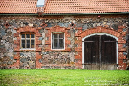 Stone and Brick Farm in Mooste Estonia.