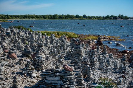 Good luck stone stacking Ohessaare Estonia