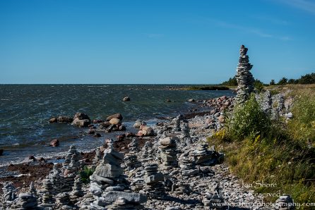 Good luck stone stacking Ohessaare Estonia