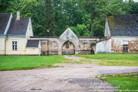 Stone and Brick Farm in Mooste Estonia.