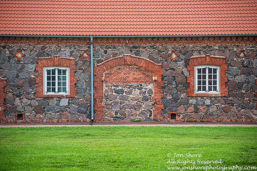 Stone and Brick Farm in Mooste Estonia.
