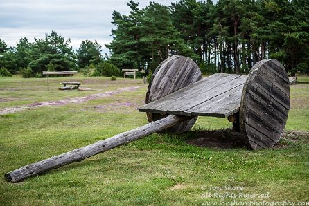 Old wagon copy in Estonia.