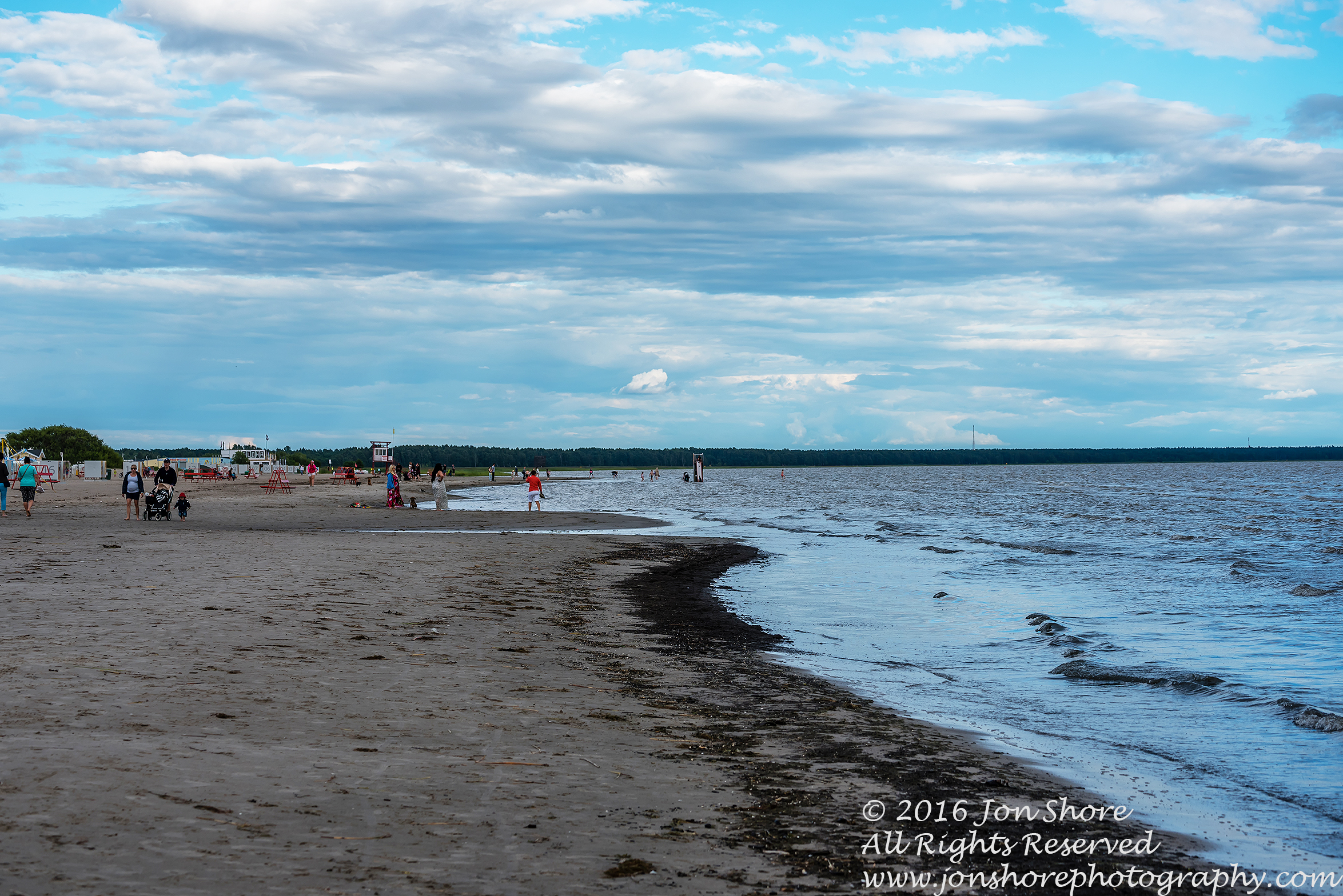 Parnu beach Estonia