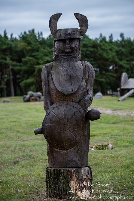 Viking carving in Estonia