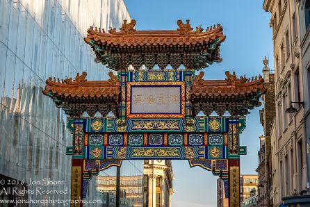 Chinatown Arch, London, UK Tamron 70mm Lens