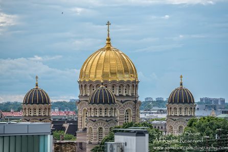 Riga Latvia Summer Cityscape. Tamron 70-300mm lens