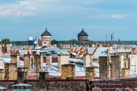 Riga Latvia Summer Cityscape. Tamron 70-300mm lens