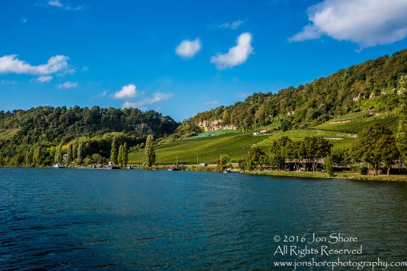 Vineyards, Moselle River, Luxembourg. Nikkor 100mm