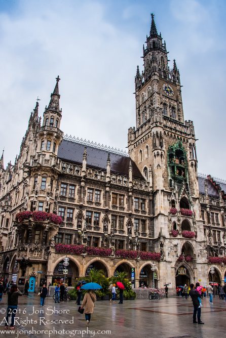 Munich City Hall. Nikkor 28mm