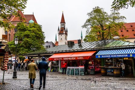 Market, Munich Germany. Nikkor 50mm