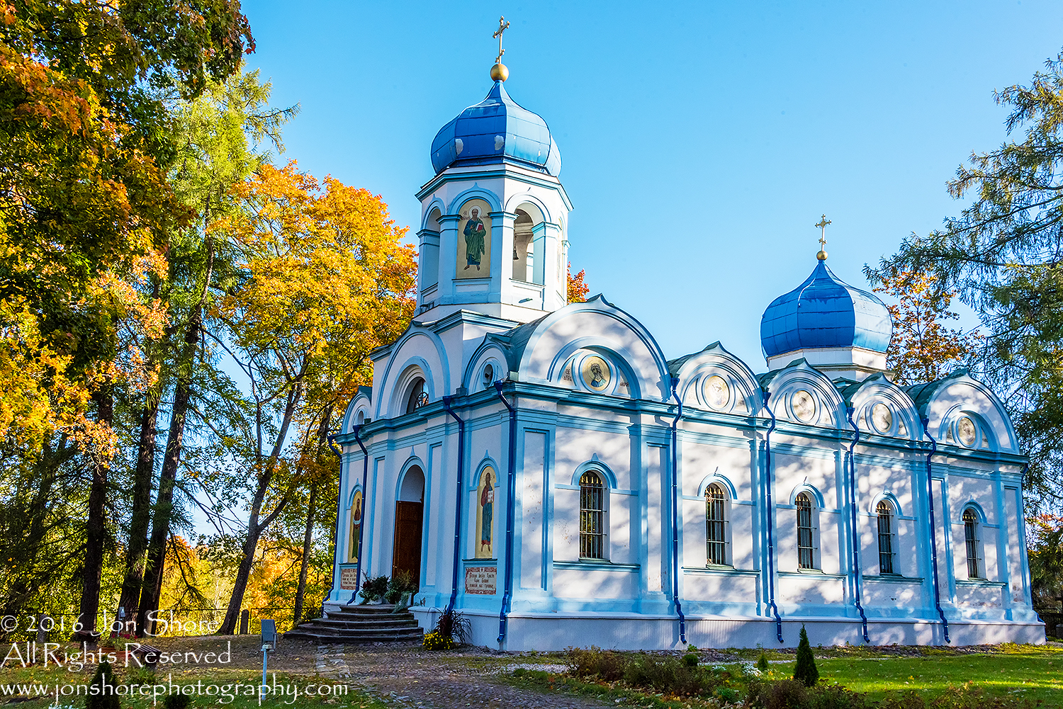 Russian Orthodox Church, Cesis, Latvia. Nikkor 28mm