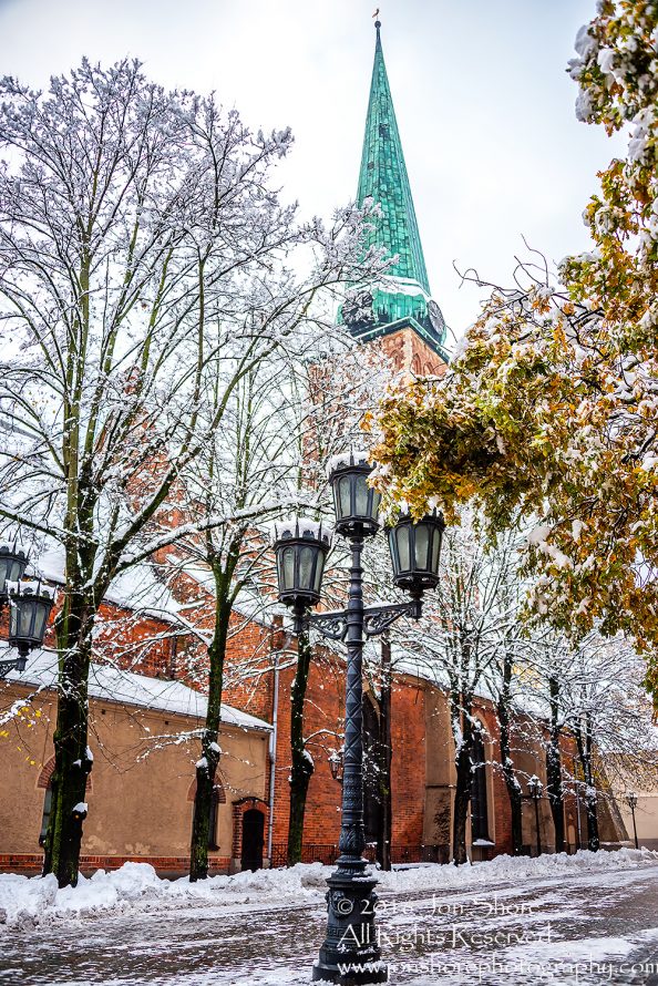 Riga Latvia Old Town. Nikkor 28mm lens