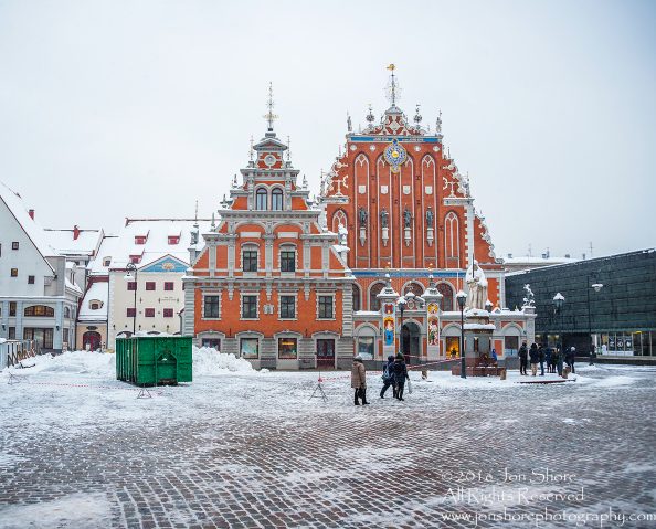 Riga Latvia Old Town. Nikkor 28mm lens