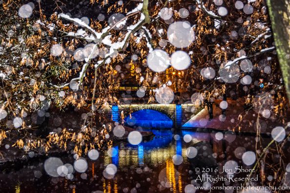 Night in Riga Latvia Old Town. Nikkor 50mm lens