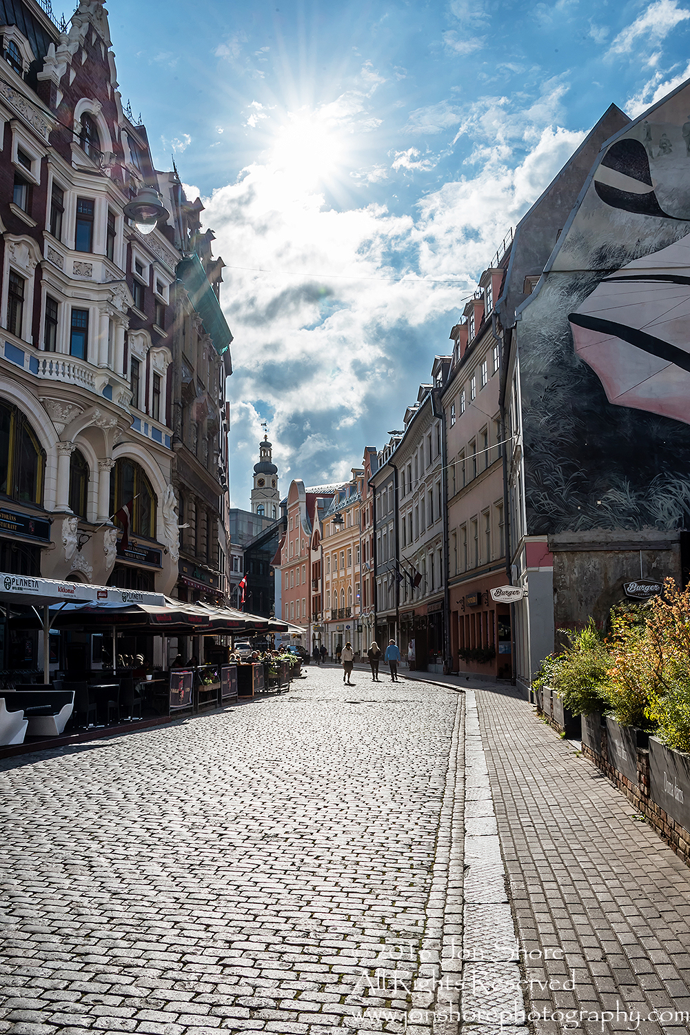 Old Town Riga Latvia. Nikkor 28mm