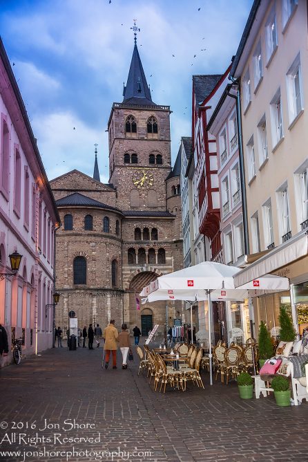 Cathedral, Trier, Germany. Nikkor 28mm
