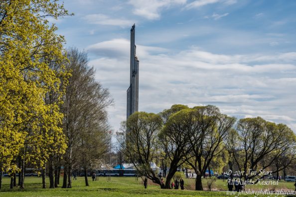 Soviet WWII war memorial, Riga, Latvia. Nikkor 100mm