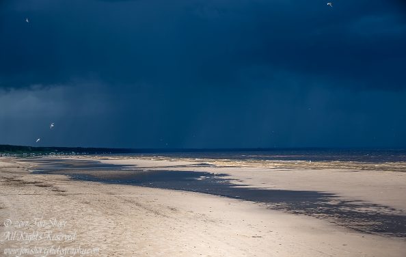 Beach in Jurmala Latvia. Nikkor 50mm