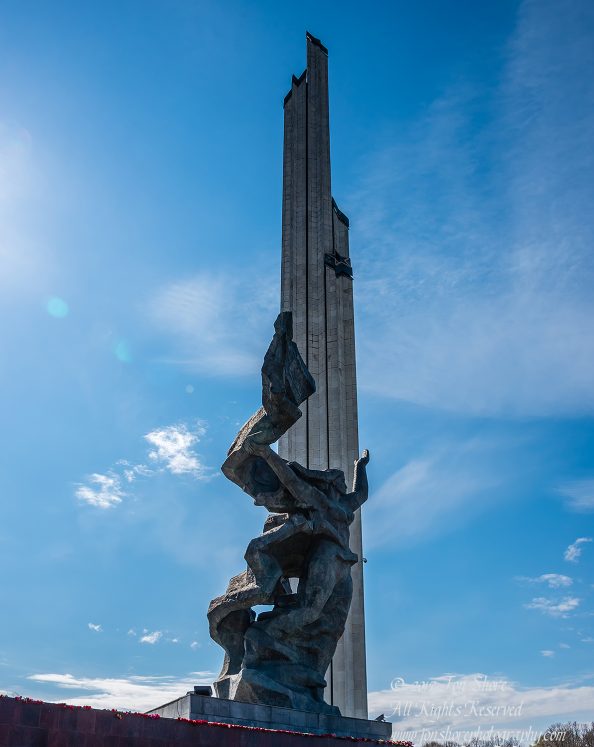 9 May Soviet WWII war memorial, Riga, Latvia. Nikkor 100mm