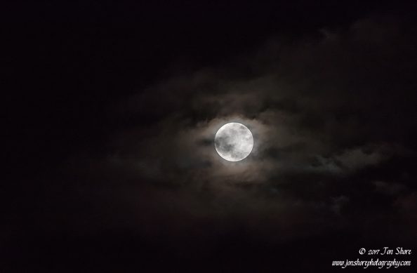 Super Moon Cilento Italy December 2017