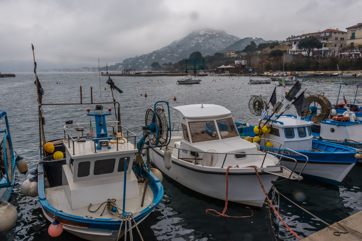 Port San Marco Di Castellabate Italy February 2018