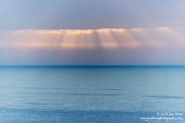 Light over the Mediterranean. Spring Italy
