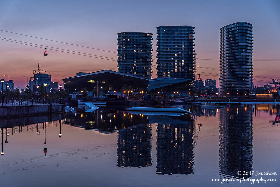 Sunset London Docklands
