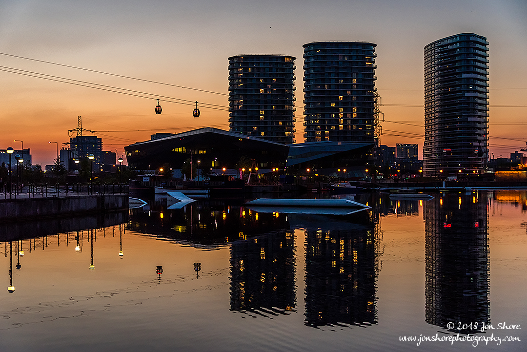 Sunset London Docklands