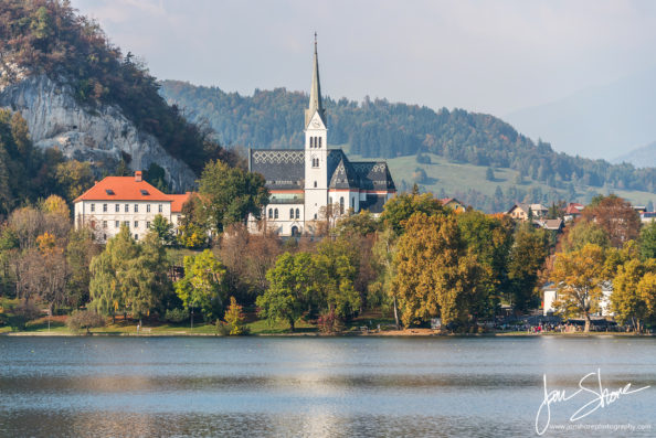 Lake Bled Slovenia October