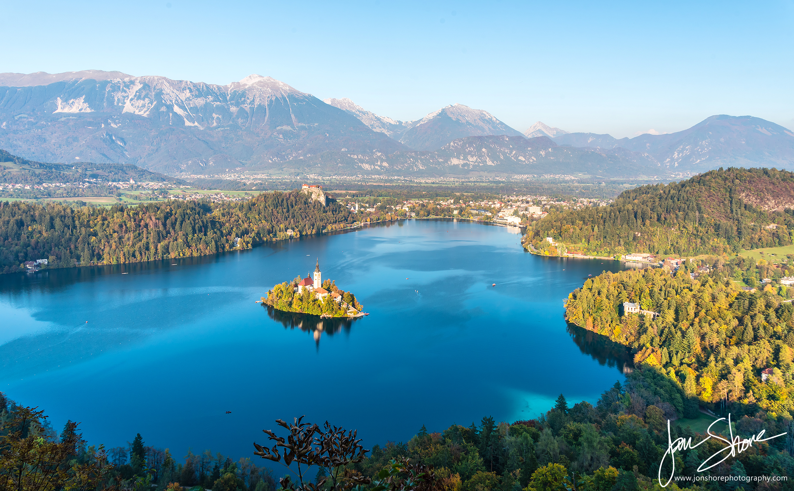 Lake Bled Slovenia October
