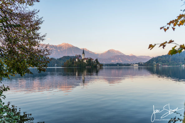 Lake Bled Slovenia October