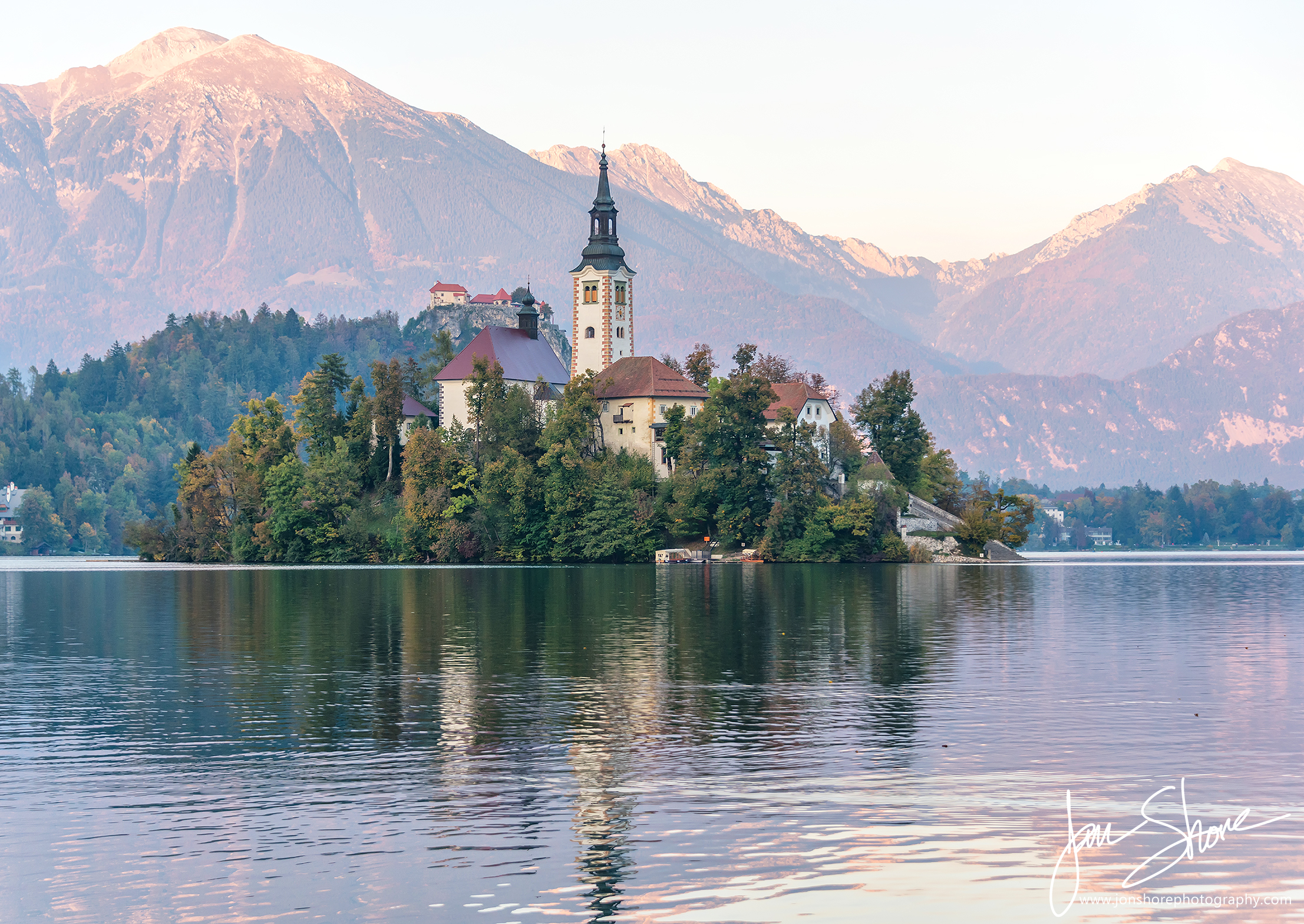 Lake Bled Slovenia October